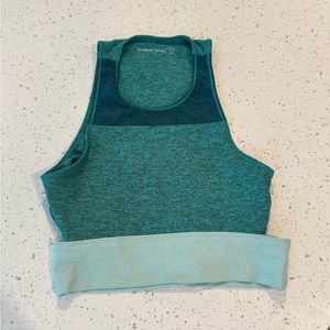 Outdoor Voices TriColor Green Top